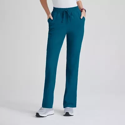Skechers Skp623 Gamma 6-Pocket Mid-Rise Tapered Leg Womens Tag Free Stretch Fabric Moisture Wicking Scrub Pant