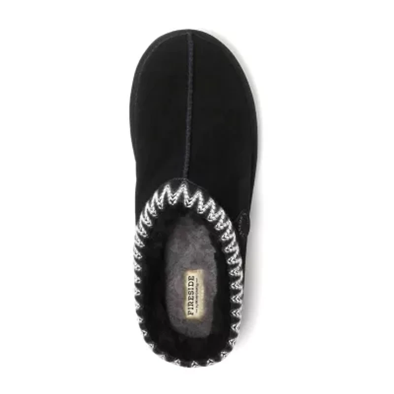 Dearfoams Grafton Mens Memory Foam Clog Slippers