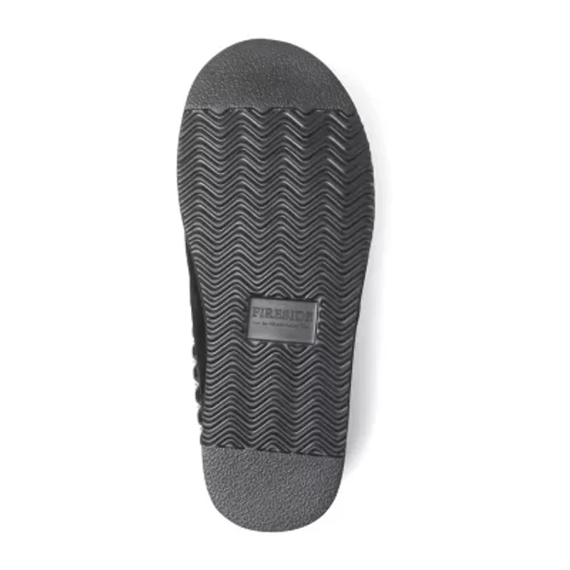 Dearfoams Grafton Mens Memory Foam Clog Slippers