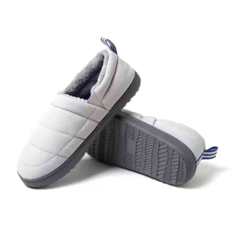 Dearfoams Cullen Mens Memory Foam Slip-On Slippers