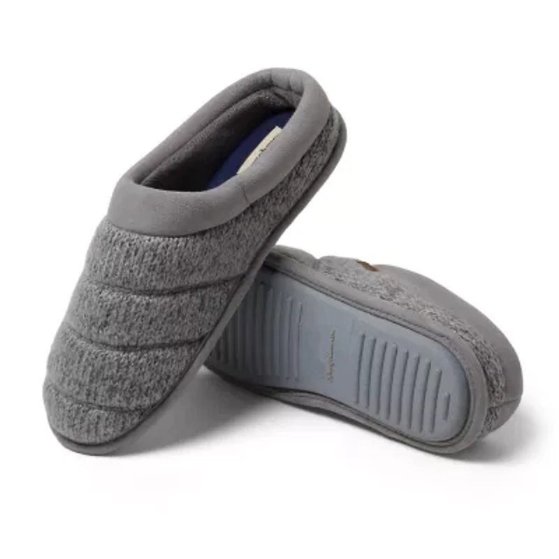 Dearfoams Men'S Dearfoam Slippers Mens Memory Foam Clog