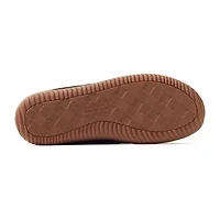 Dearfoams Warm Up Mens Memory Foam Bootie Slippers