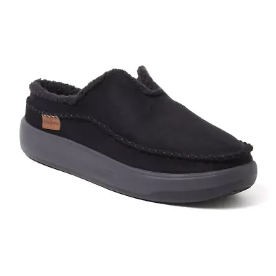 Dearfoams Elm Mens Memory Foam Clog Slippers