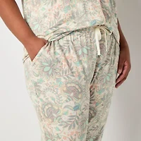 Liz Claiborne Cool and Calm Pajama Capri Pant Plus