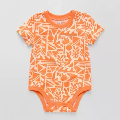 Okie Dokie Baby Boys Crew Neck Short Sleeve Bodysuit
