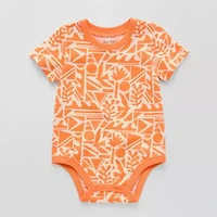 Okie Dokie Baby Boys Crew Neck Short Sleeve Bodysuit