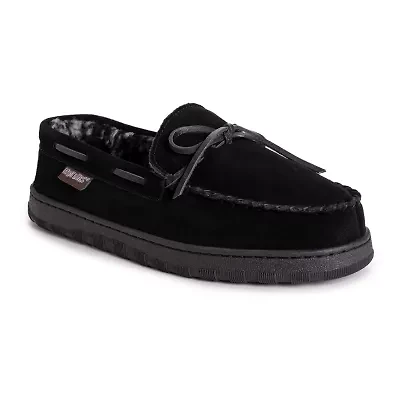 Muk Luks Paul Printed Mens Moccasin Slippers