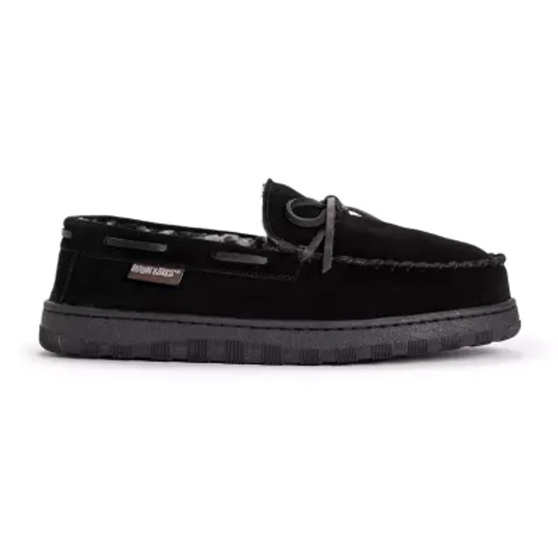 Muk Luks Paul Printed Mens Moccasin Slippers