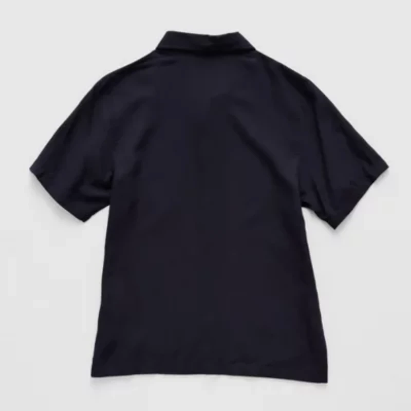 Little & Big Kid Boys Short Sleeve Regular Fit Minecraft Button-Down Shirt