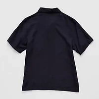 Little & Big Kid Boys Short Sleeve Regular Fit Minecraft Button-Down Shirt