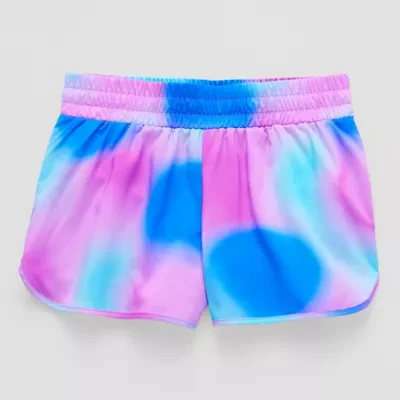 Xersion Little & Big Kid Girls Mid Rise Running Short