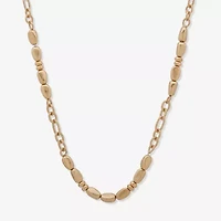 a.n.a Womens Stainless Steel 20 Inch Collar Necklace