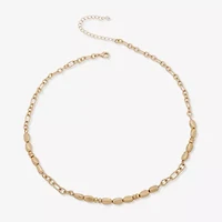 a.n.a Womens Stainless Steel 20 Inch Collar Necklace