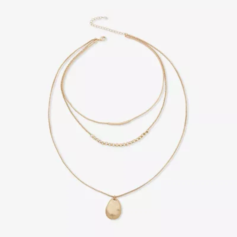 a.n.a Womens 16 Inch Strand Necklace