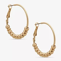 a.n.a Womens 36.8mm Hoop Earrings