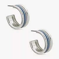Worthington Womens 65.5mm Hoop Earrings
