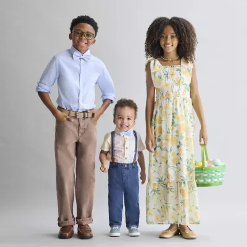 Little Lad Baby Boys 2-pc. Pant Set