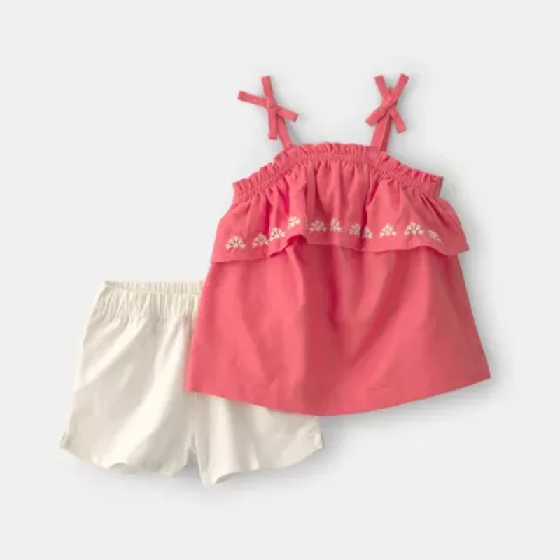 Carter's Baby Girls 2-pc. Short Set
