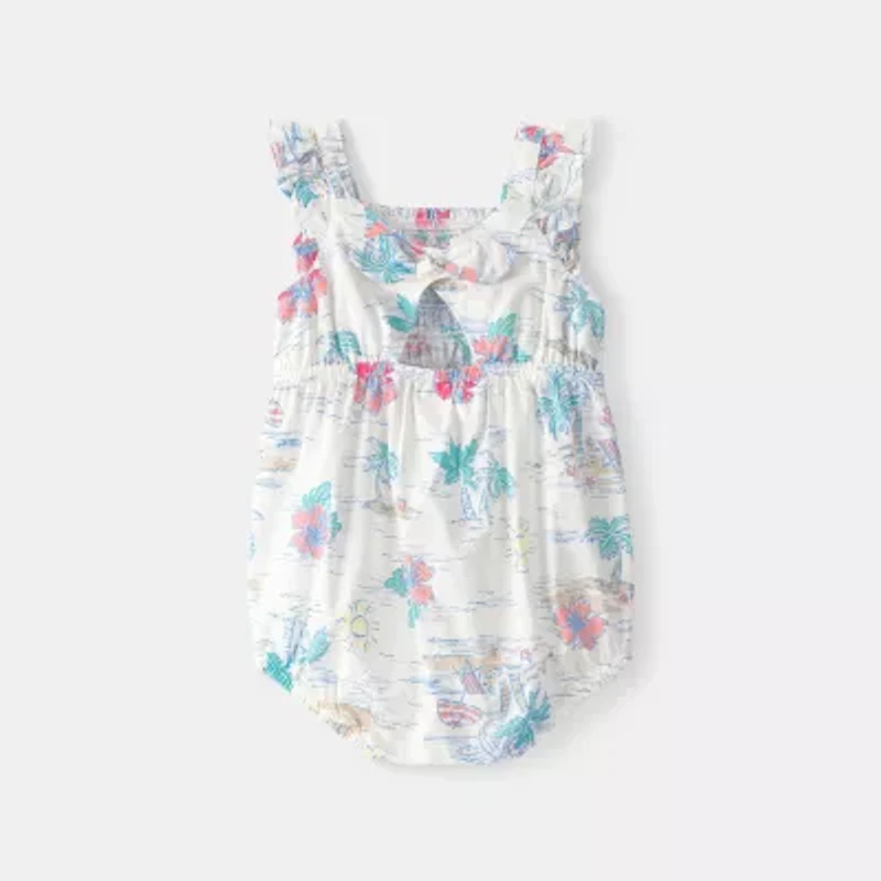 Carter's Baby Girls Sleeveless Romper