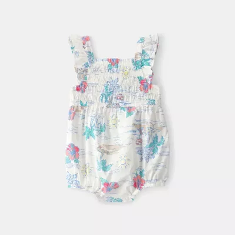 Carter's Baby Girls Sleeveless Romper