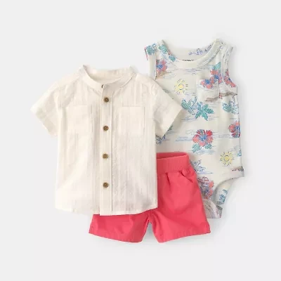 Carter's Baby Boys 3-pc. Short Set