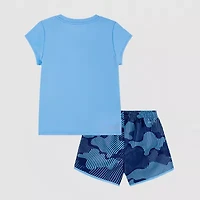 Nike Little Girls 2-pc. Short Set