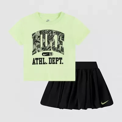 Nike Little Girls 2-pc. Skort Set