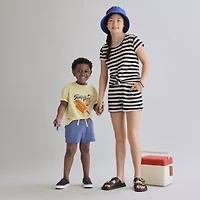 Thereabouts Little & Big Kid Girls Crew Neck Short Sleeve T-Shirt