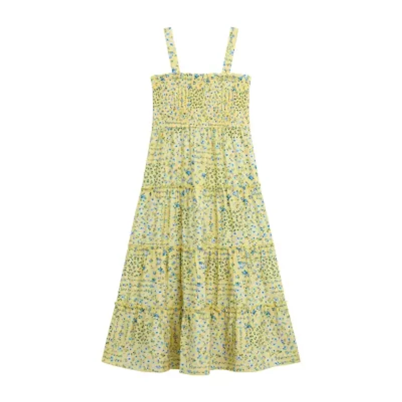 by&by girl Big Kid Girls Floral 2-pc. Dress Set