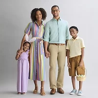 Thereabouts Little & Big Kid Boys Short Sleeve Regular Fit Polo Shirt