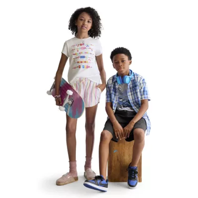 Thereabouts Little & Big Kid Boys Mid Rise Cargo Short