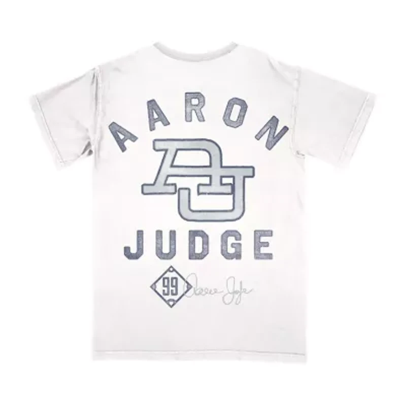 Aaron Judge Mens Crew Neck Short Sleeve Regular Fit Graphic T-Shirt