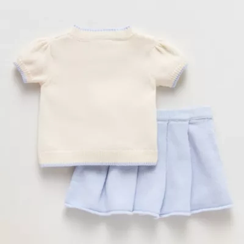 Little Lass Baby Girls 2-pc. Skirt Set