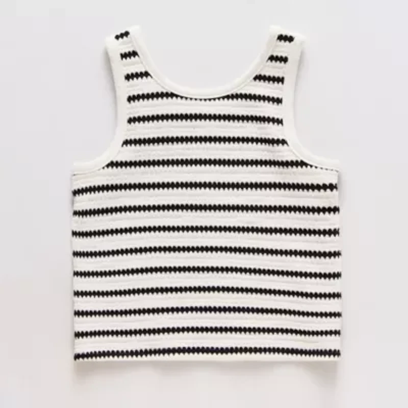 Thereabouts Little & Big Kid Girls Scoop Neck Sleeveless Tank Top