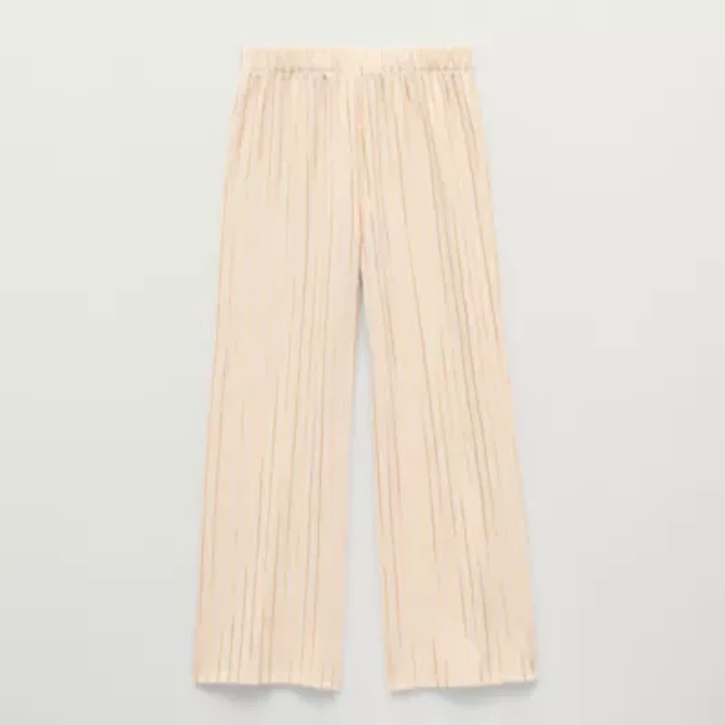 Thereabouts Little & Big Kid Girls Wide Leg Regular Fit Pull-On Pant
