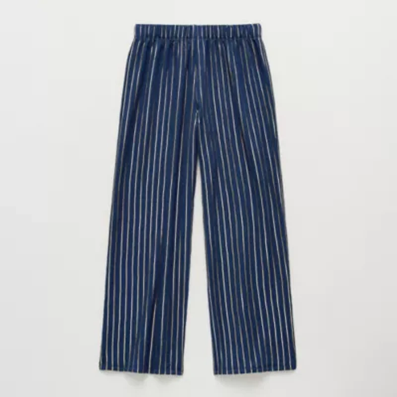 Thereabouts Little & Big Kid Girls Wide Leg Regular Fit Pull-On Pant