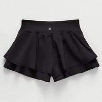 Xersion Little & Big Kid Girls Mid Rise Pull-On Short