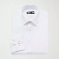 J. Ferrar Mens Big & Tall 360 Stretch Regular Fit Easy Care Fabric Long Sleeve Dress Shirt