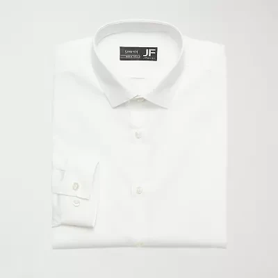 J. Ferrar Ultra Comfort Big and Tall Mens Regular Fit Easy Care Stretch Fabric Long Sleeve Dress Shirt