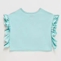 Grayson Little Toddler Girls Crew Neck Short Sleeve Regular Fit Paw Patrol Graphic T-Shirt