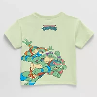 Grayson Little Toddler Boys Crew Neck Short Sleeve Regular Fit Teenage Mutant Ninja Turtles Graphic T-Shirt