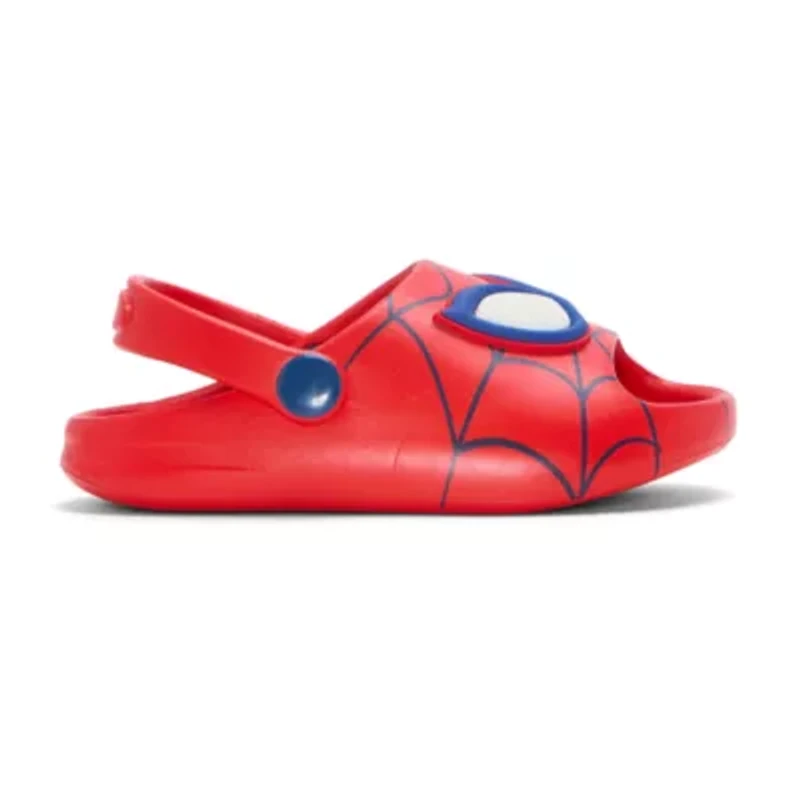 Disney Collection Boys Marvel Slide Sandals