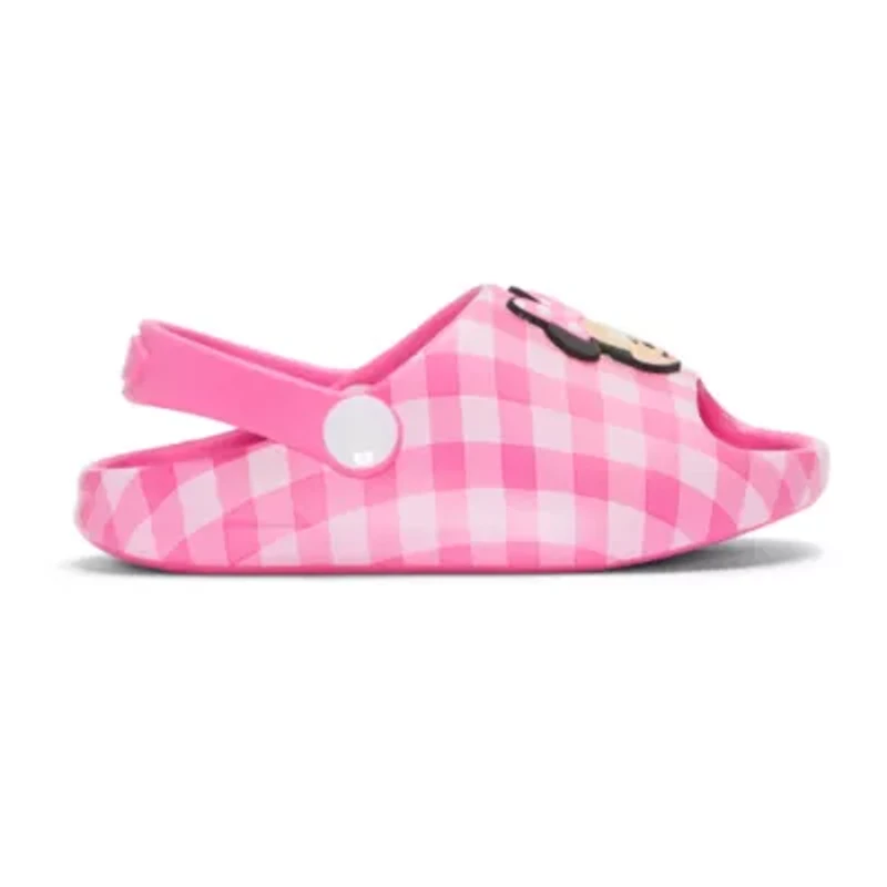 Disney Collection Girls Minnie Mouse Slide Sandals