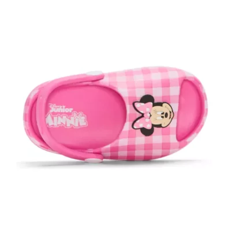 Disney Collection Girls Minnie Mouse Slide Sandals