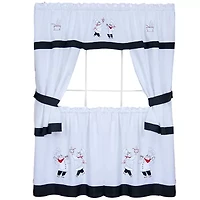 Rod Pocket Kitchen Curtains & Drapes Window Set