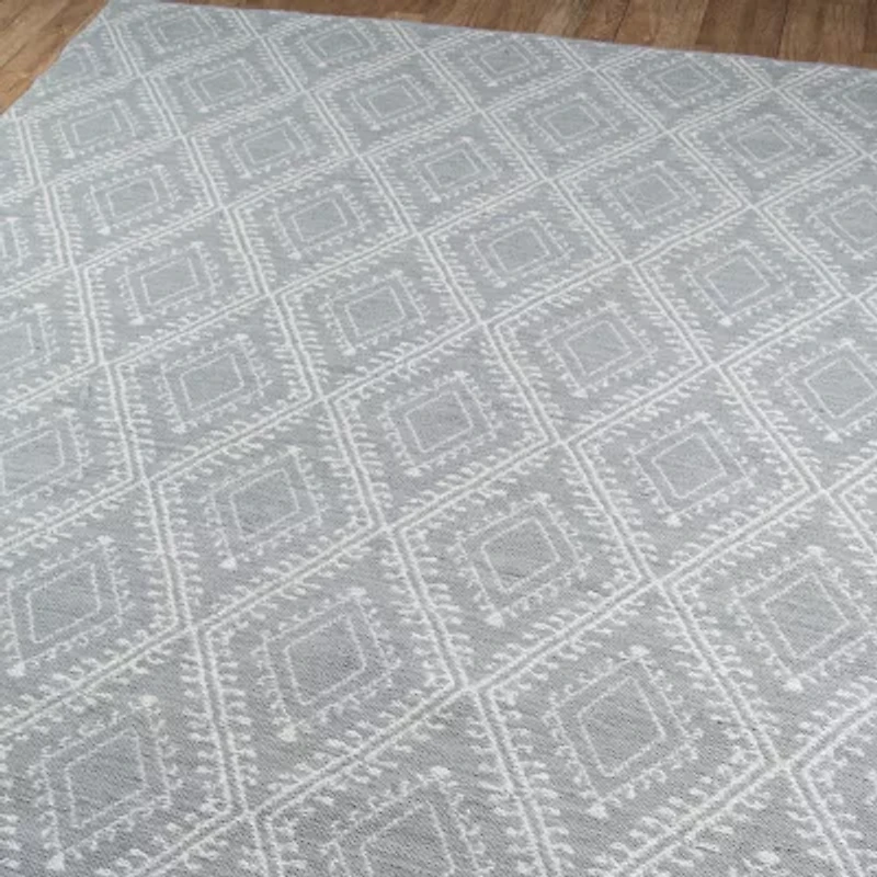 Erin Gates By Momeni Pleasant Geometric Indoor Outdoor Rectangular Accent Rug