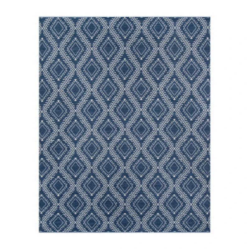 Erin Gates By Momeni Pleasant Geometric Indoor Outdoor Rectangular Accent Rug