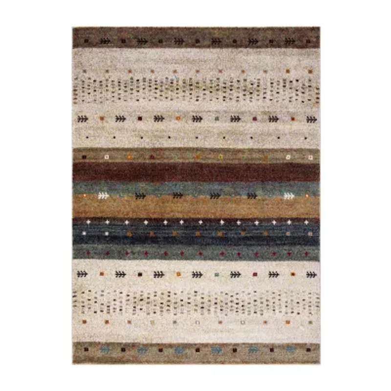 Concord Global Trading Diamond Collection Gabbeh Area Rug