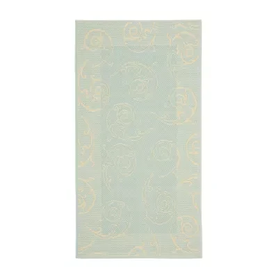 Safavieh Courtyard Collection Cletus Geometric Indoor/Outdoor Area Rug