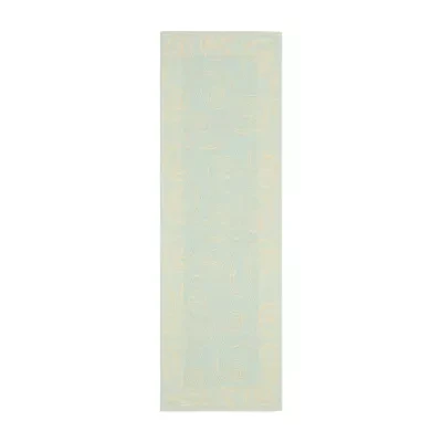 Safavieh Courtyard Collection Cletus Geometric Indoor/Outdoor Runner Rug